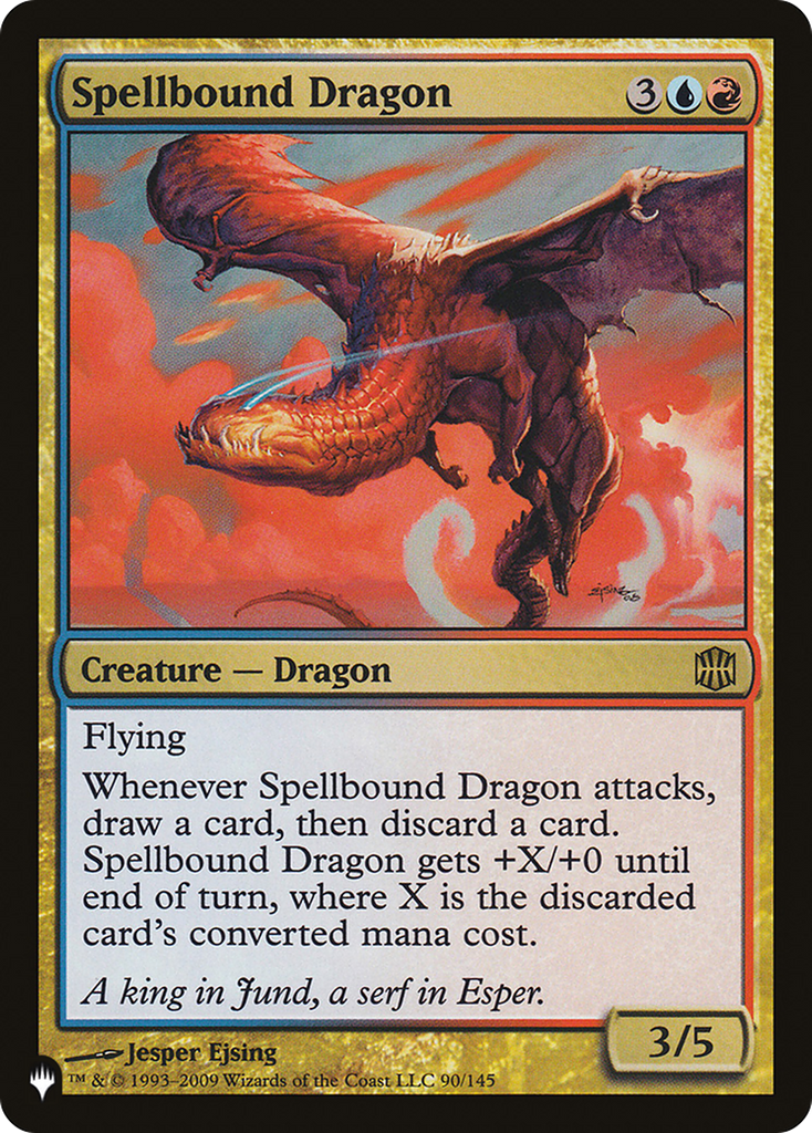 Magic: The Gathering - Spellbound Dragon - The List