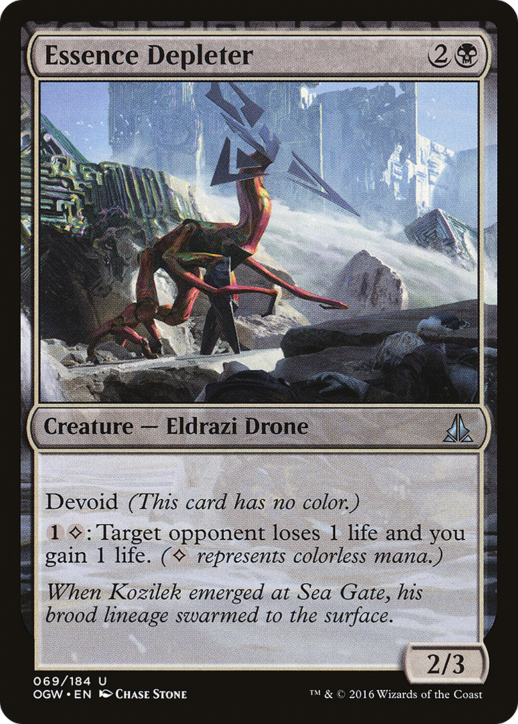 Magic: The Gathering - Essence Depleter Foil - Oath of the Gatewatch