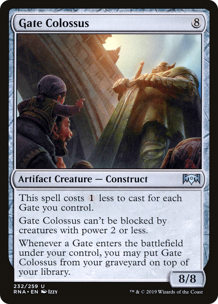 Magic: The Gathering - Gate Colossus Foil - Ravnica Allegiance