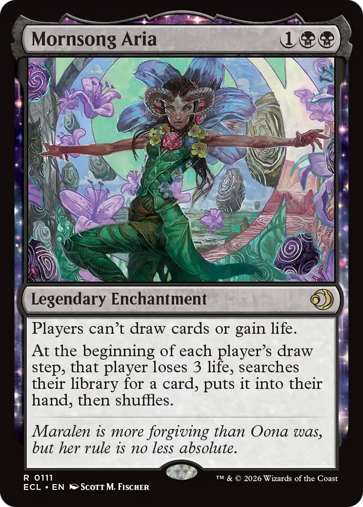 Magic: The Gathering - Mornsong Aria Foil - Lorwyn Eclipsed