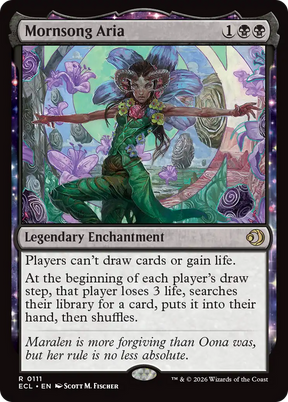 Magic: The Gathering - Mornsong Aria Foil - Lorwyn Eclipsed