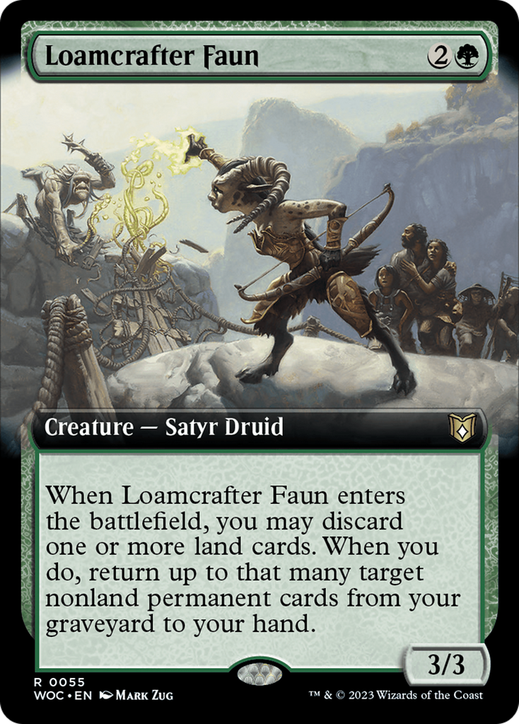 Magic: The Gathering - Loamcrafter Faun - Wilds of Eldraine Commander