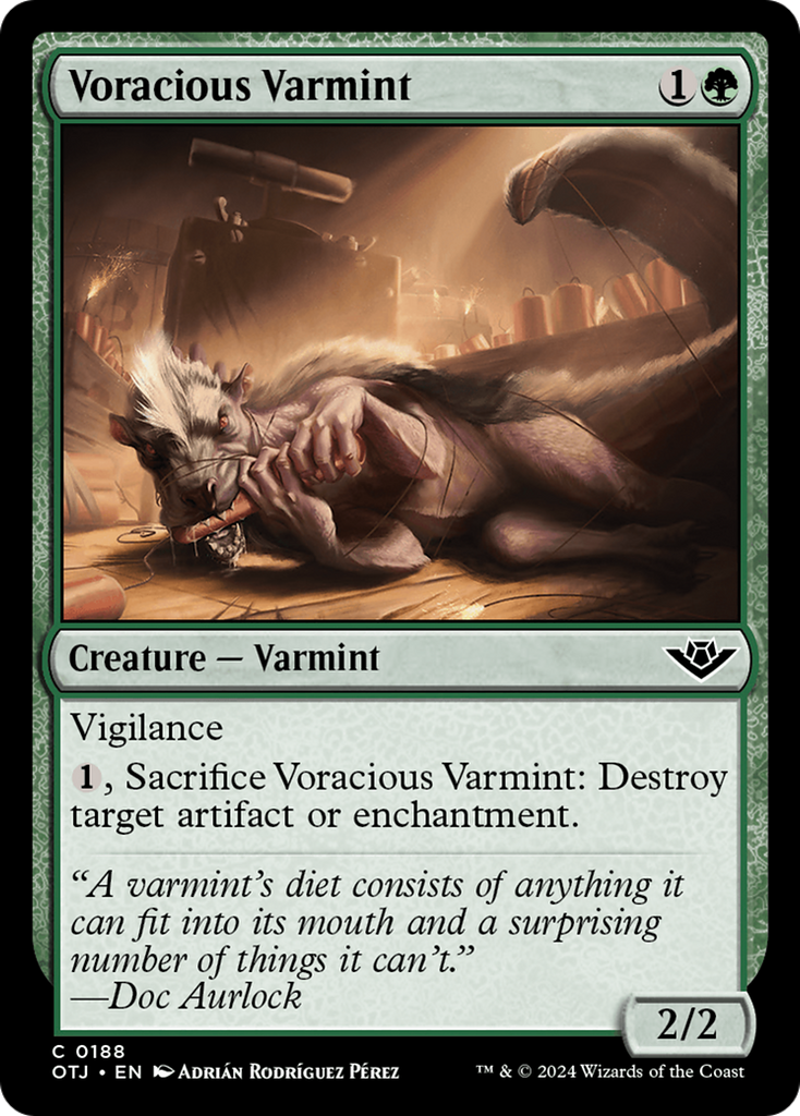 Magic: The Gathering - Voracious Varmint - Outlaws of Thunder Junction