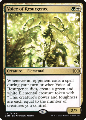Magic: The Gathering - Voice of Resurgence Foil - Double Masters