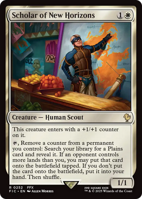 Magic: The Gathering - Scholar of New Horizons - Final Fantasy Commander