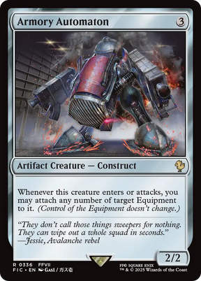 Magic: The Gathering - Armory Automaton - Final Fantasy Commander