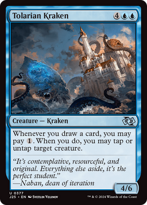 Magic: The Gathering - Tolarian Kraken - Foundations Jumpstart