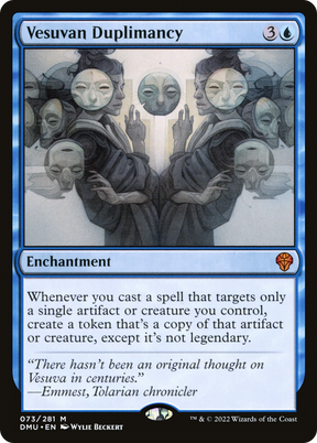 Magic: The Gathering - Vesuvan Duplimancy Foil - Dominaria United