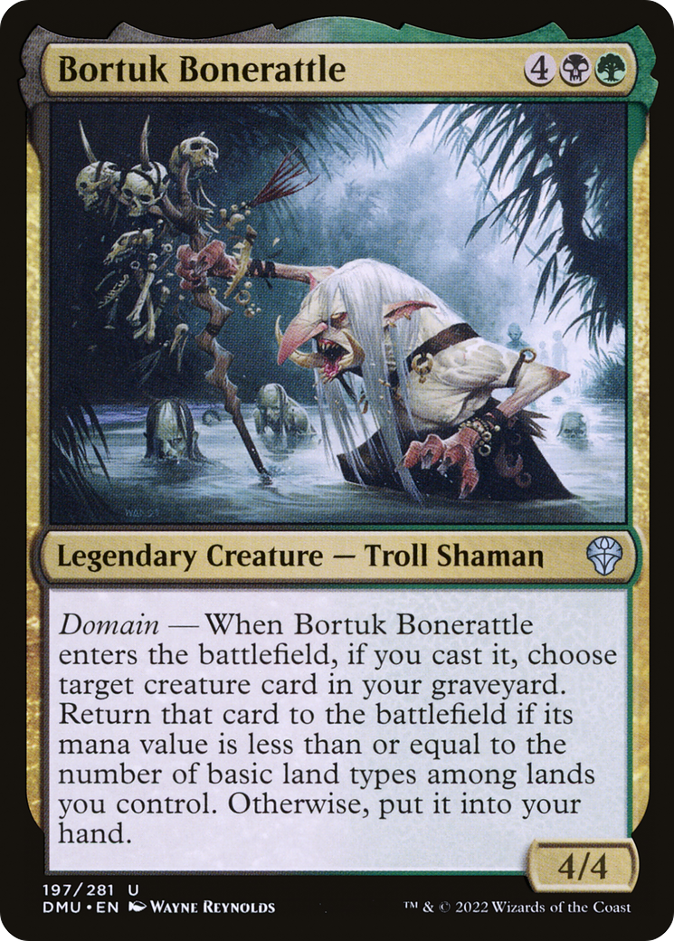 Magic: The Gathering - Bortuk Bonerattle Foil - Dominaria United