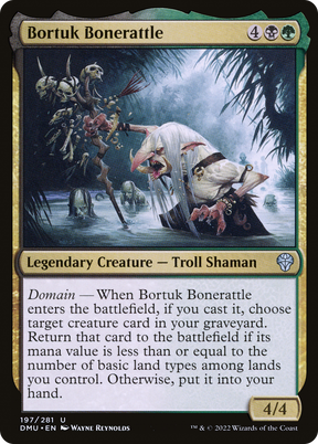 Magic: The Gathering - Bortuk Bonerattle Foil - Dominaria United