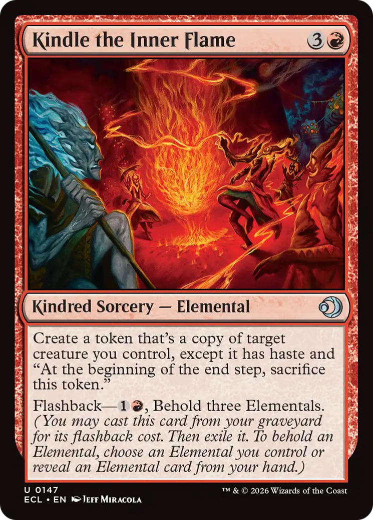 Magic: The Gathering - Kindle the Inner Flame Foil - Lorwyn Eclipsed