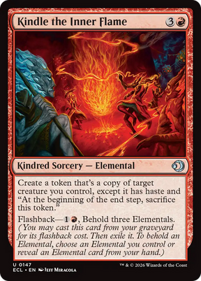 Magic: The Gathering - Kindle the Inner Flame Foil - Lorwyn Eclipsed
