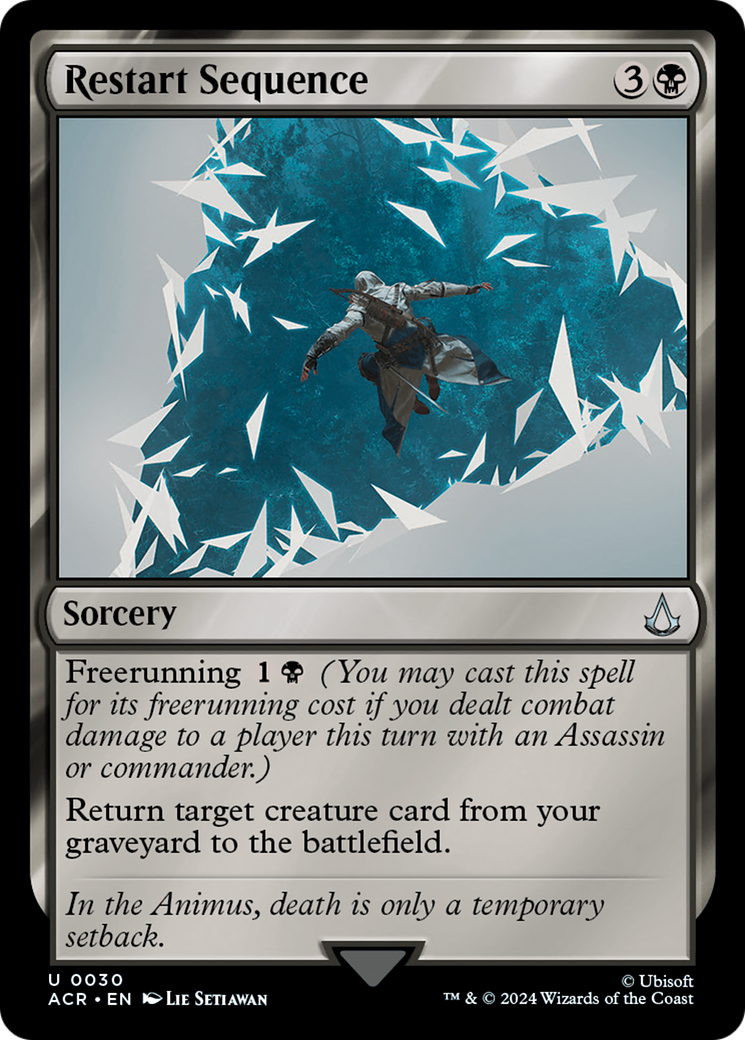Magic: The Gathering - Restart Sequence Foil - Assassin's Creed