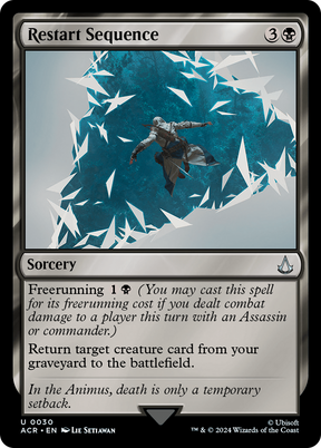 Magic: The Gathering - Restart Sequence Foil - Assassin's Creed