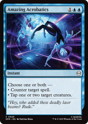 Magic: The Gathering - Amazing Acrobatics - Marvel's Spider-Man