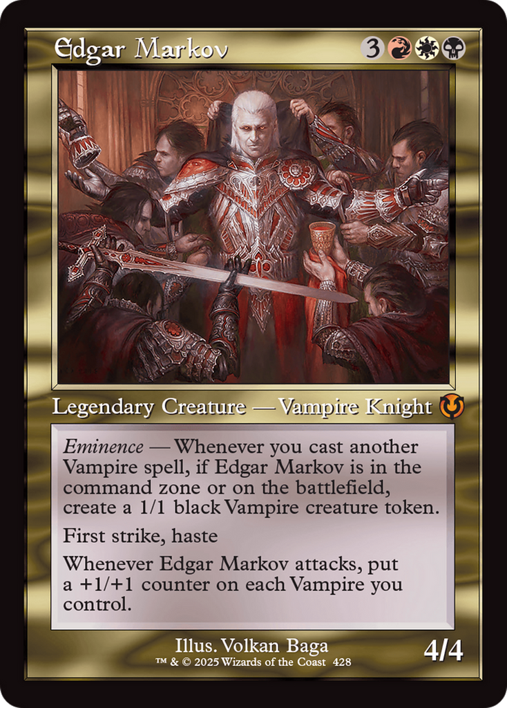 Magic: The Gathering - Edgar Markov - Innistrad Remastered