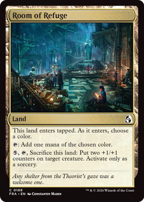 Magic: The Gathering - Room of Refuge Foil - Reality Fracture