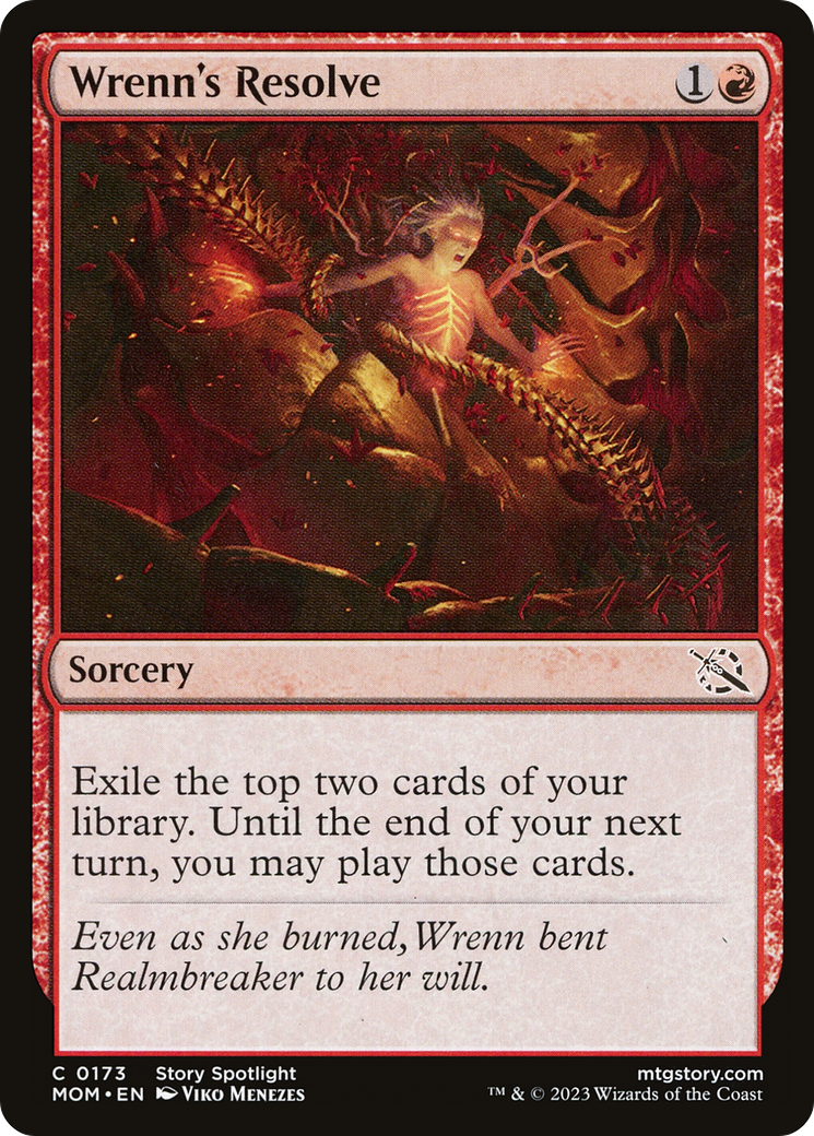 Magic: The Gathering - Wrenn's Resolve - March of the Machine