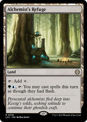 Magic: The Gathering - Alchemist's Refuge - The Lost Caverns of Ixalan Commander