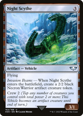 Magic: The Gathering - Night Scythe - Warhammer 40000 Commander