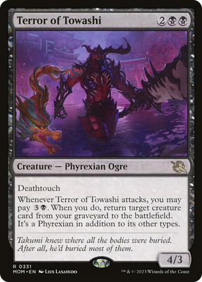 Magic: The Gathering - Terror of Towashi Foil - March of the Machine