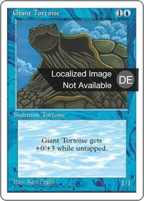 Magic: The Gathering - Riesenschildkröte - Fourth Edition