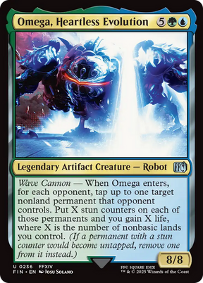 Magic: The Gathering - Omega, Heartless Evolution - Final Fantasy