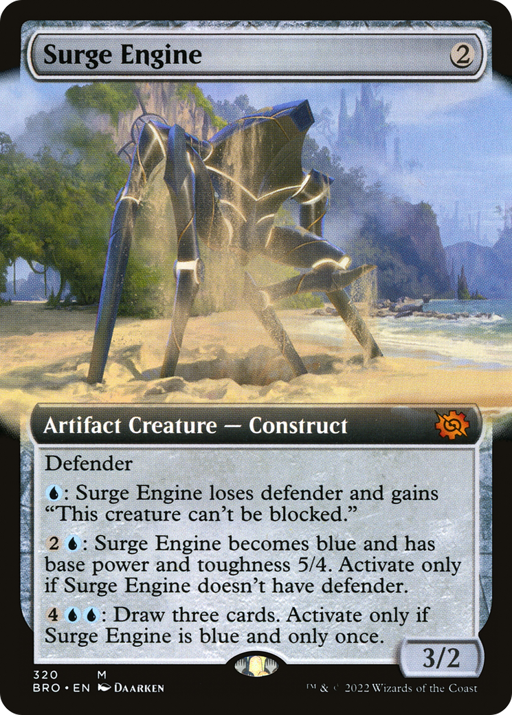 Magic: The Gathering - Surge Engine Foil - The Brothers' War