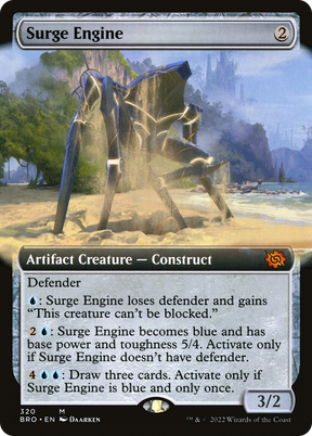 Magic: The Gathering - Surge Engine Foil - The Brothers' War