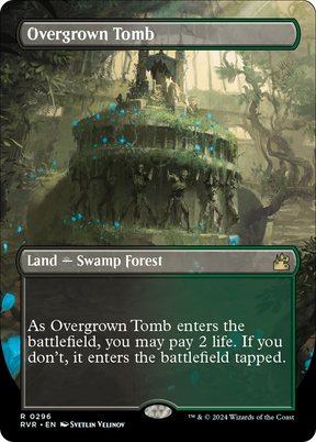 Magic: The Gathering - Overgrown Tomb Foil - Ravnica Remastered