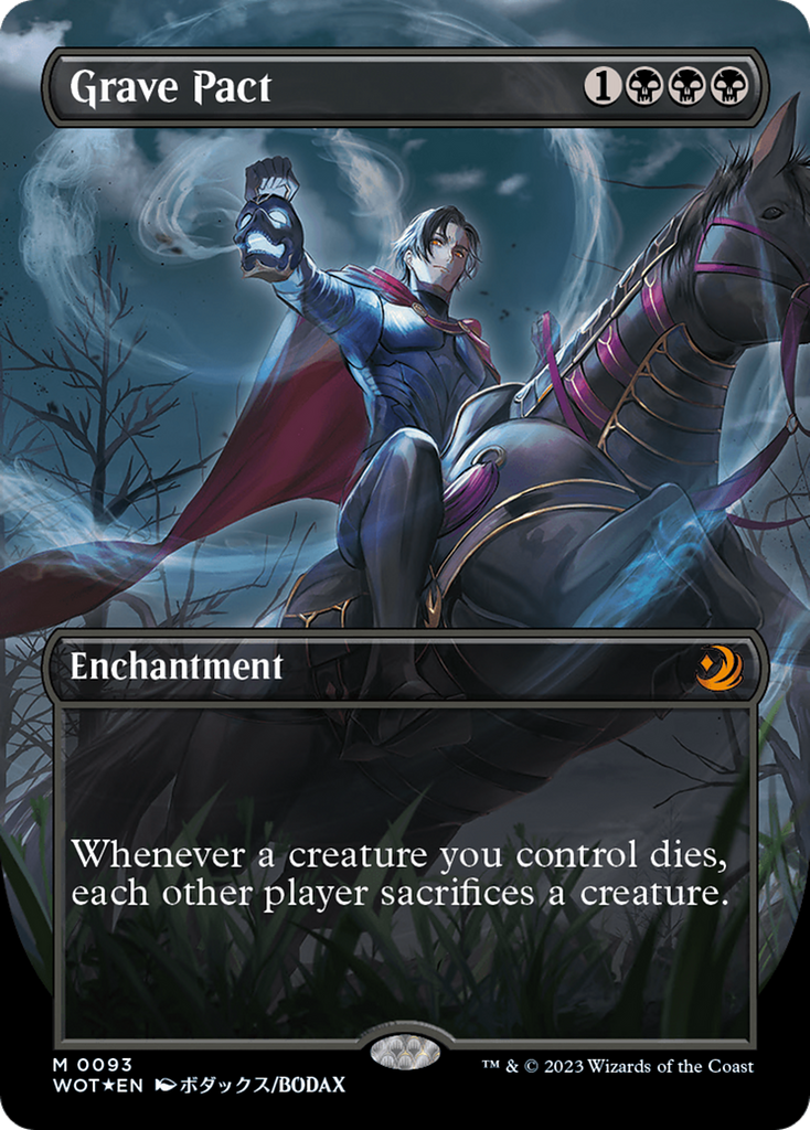 Magic: The Gathering - Grave Pact Foil - Wilds of Eldraine: Enchanting Tales