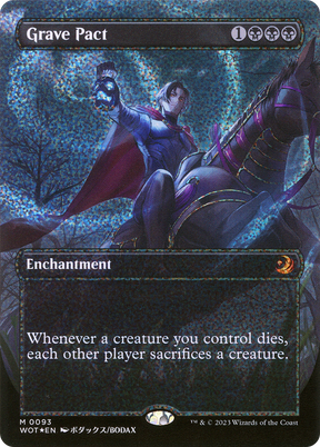 Magic: The Gathering - Grave Pact Foil - Wilds of Eldraine: Enchanting Tales