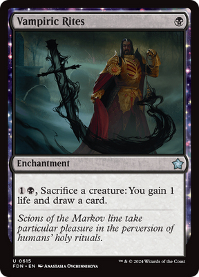 Magic: The Gathering - Vampiric Rites - Foundations