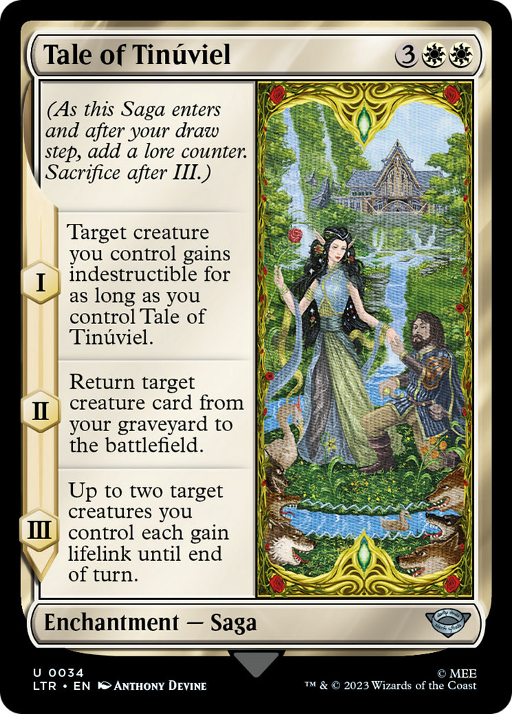 Magic: The Gathering - Tale of Tinúviel - The Lord of the Rings: Tales of Middle-earth