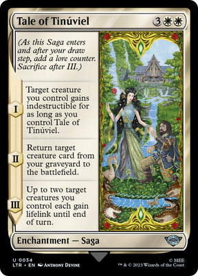 Magic: The Gathering - Tale of Tinúviel - The Lord of the Rings: Tales of Middle-earth