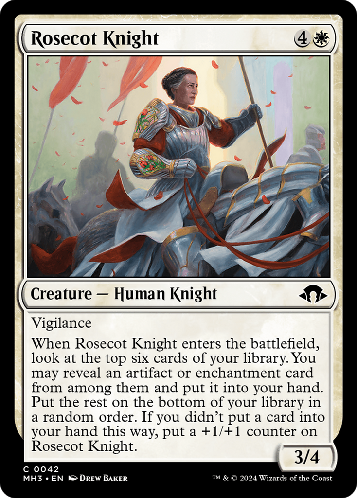 Magic: The Gathering - Rosecot Knight Foil - Modern Horizons 3