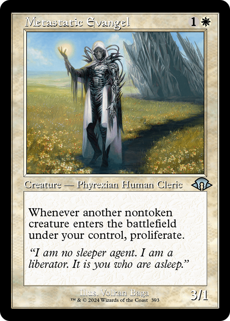 Magic: The Gathering - Metastatic Evangel Foil - Modern Horizons 3