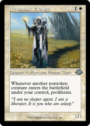 Magic: The Gathering - Metastatic Evangel Foil - Modern Horizons 3