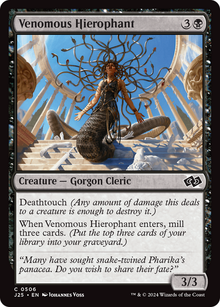 Magic: The Gathering - Venomous Hierophant - Foundations Jumpstart