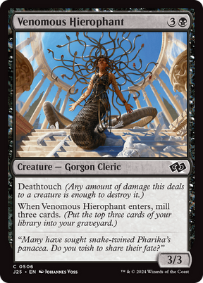 Magic: The Gathering - Venomous Hierophant - Foundations Jumpstart