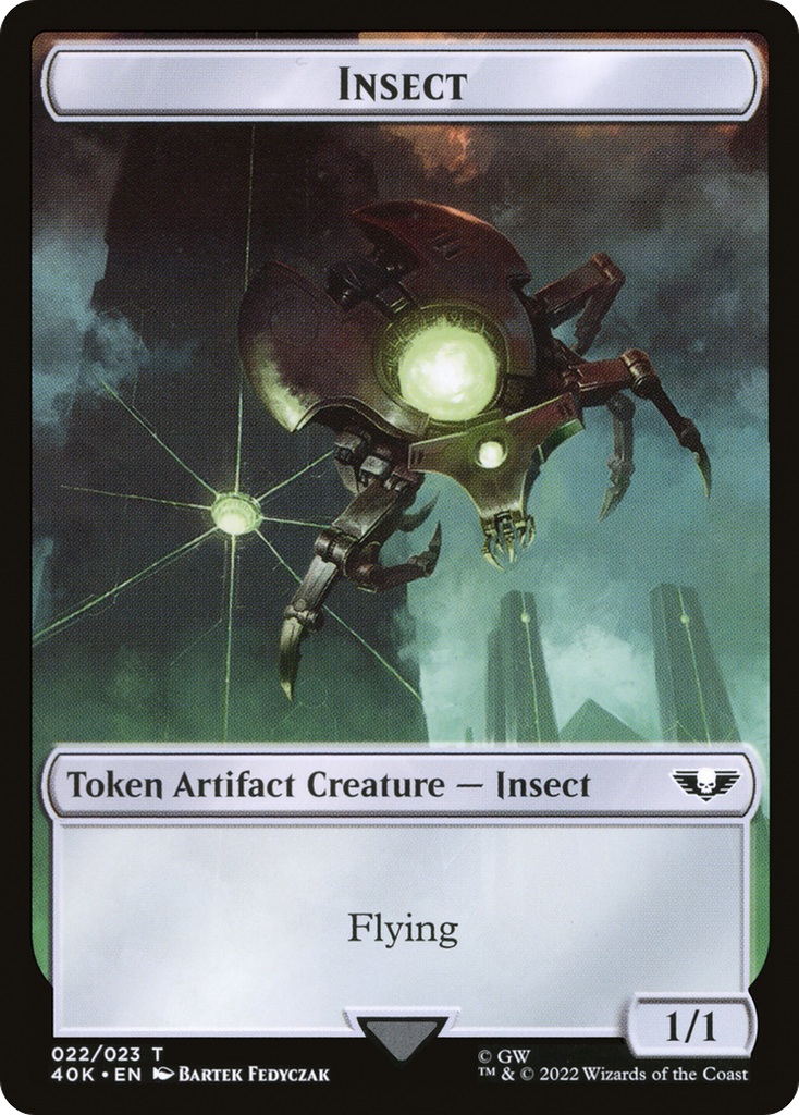 Magic: The Gathering - Insect Token - Warhammer 40000 Tokens