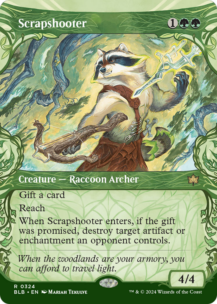 Magic: The Gathering - Scrapshooter Foil - Bloomburrow