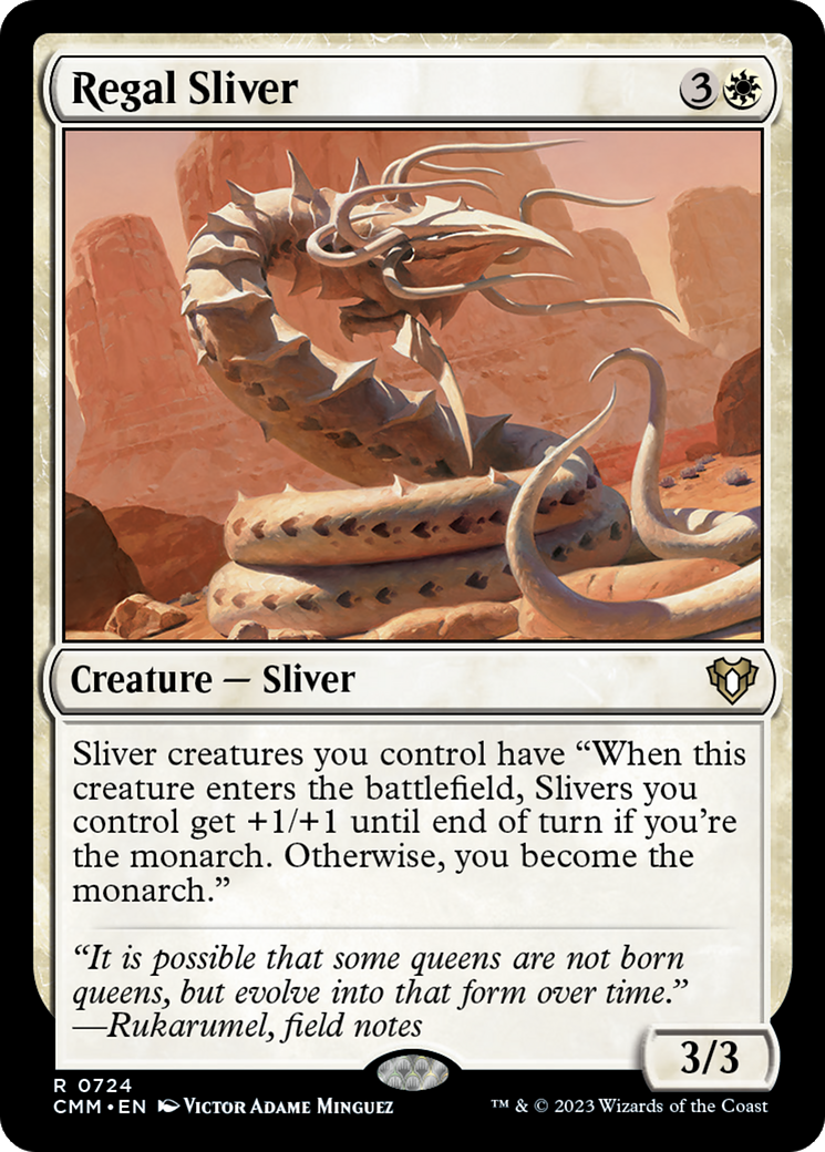 Magic: The Gathering - Regal Sliver - Commander Masters