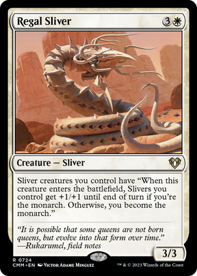 Magic: The Gathering - Regal Sliver - Commander Masters
