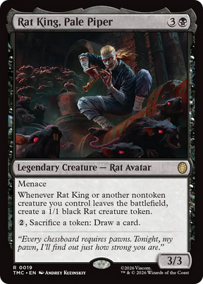 Magic: The Gathering - Rat King, Pale Piper - Teenage Mutant Ninja Turtles Eternal