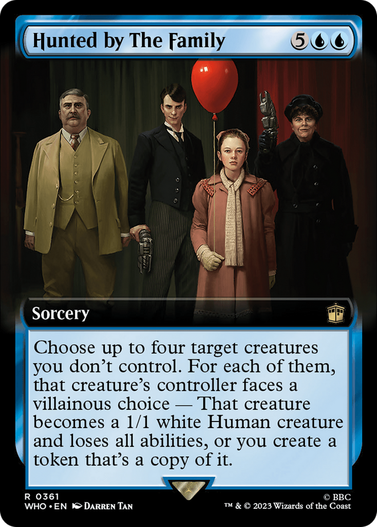 Magic: The Gathering - Hunted by The Family - Doctor Who