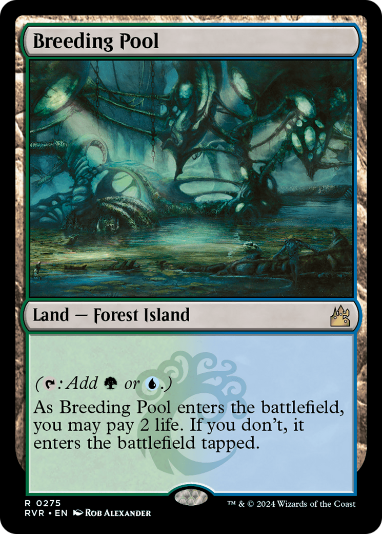 Magic: The Gathering - Breeding Pool - Ravnica Remastered