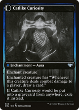 Magic: The Gathering - Mischievous Catgeist // Catlike Curiosity Foil - Innistrad: Double Feature