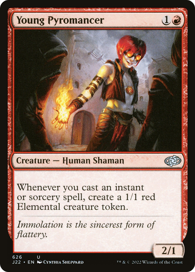 Magic: The Gathering - Young Pyromancer - Jumpstart 2022