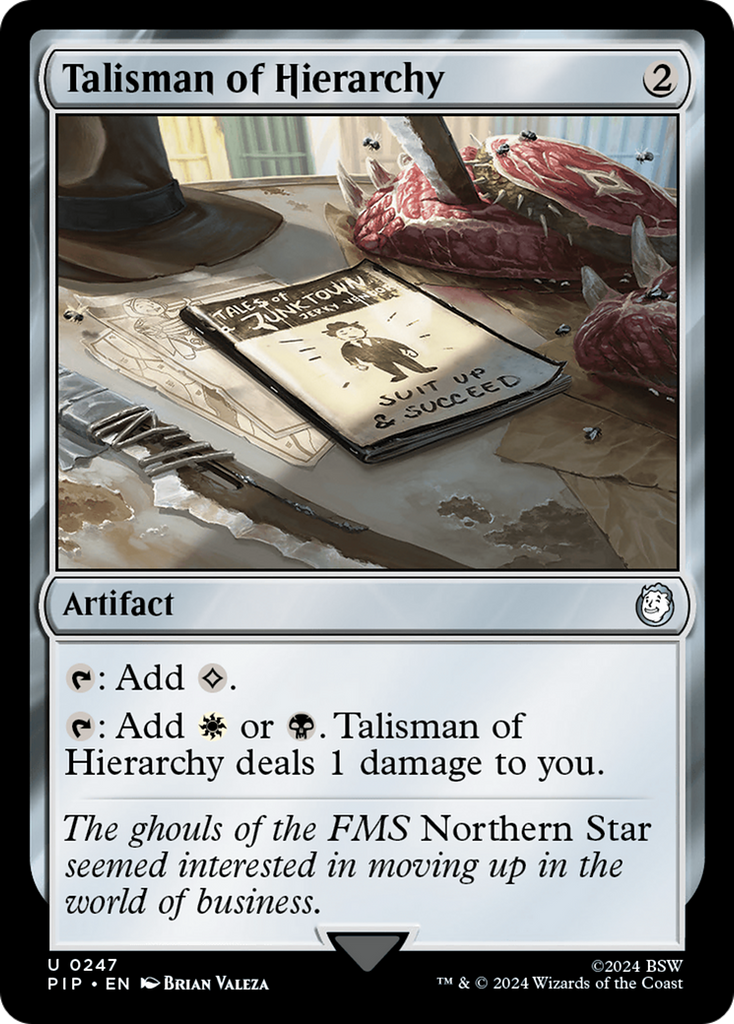 Magic: The Gathering - Talisman of Hierarchy - Fallout
